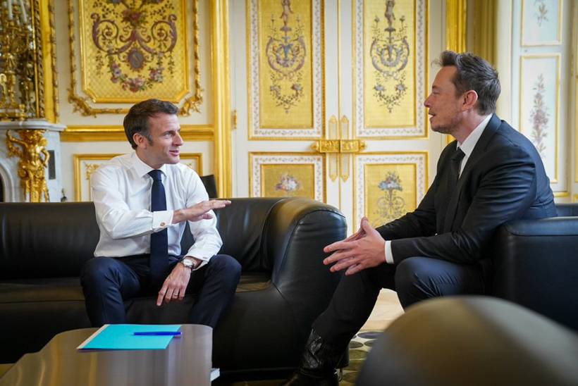 法国总统马克龙将与马斯克会面，洽谈电动车投资