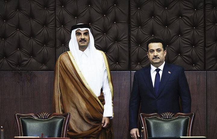 英媒：卡塔尔埃米尔访问伊拉克 加强两国电力能源等领域合作