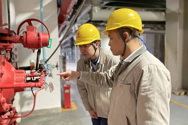 国能（福州）热电有限公司党员带头练技能筑牢安全防线