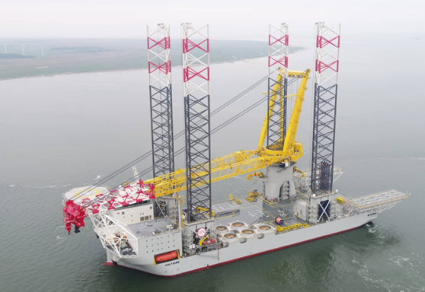 全球最大自升式安装船VS全球最大在建海上风电场