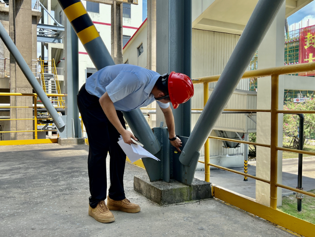 國能晉江熱電公司開展鋼結構腐蝕專項檢查