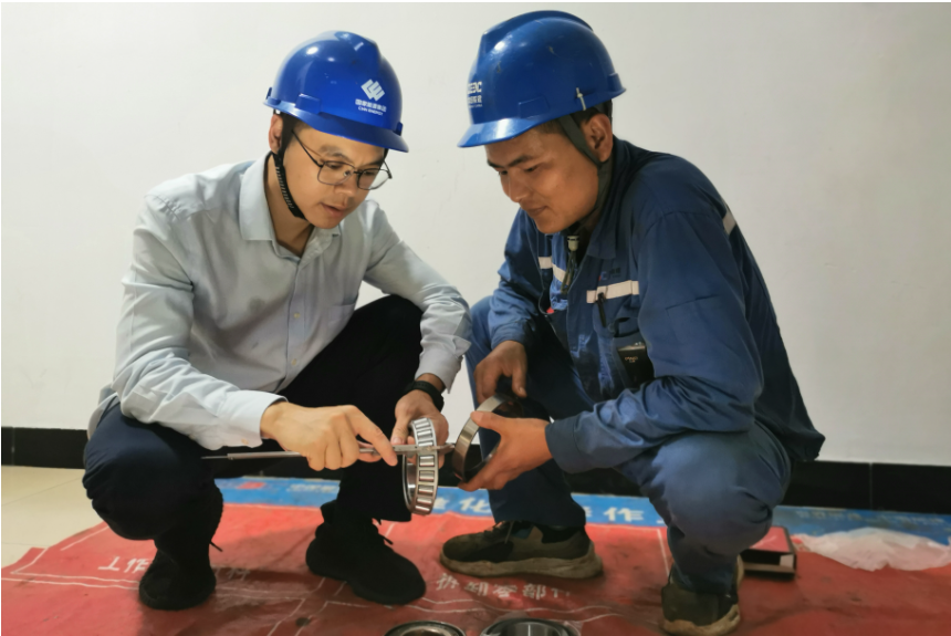 国能（福州）热电有限公司轴承拆装竞赛练硬功、强技能