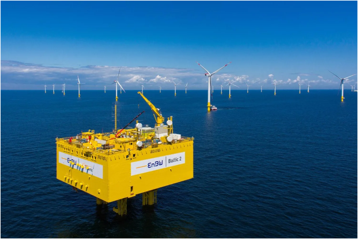 德国授予总计1.8GW的海上风电项目招标