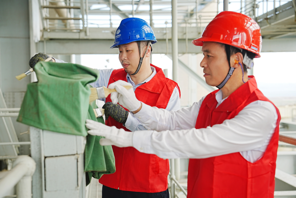 国能（福州）热电有限公司党员红助力安全生产标准化