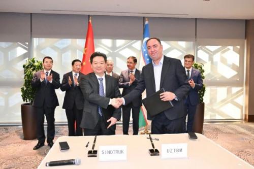 中国重汽将在乌慈别克斯坦建新能源客车项目