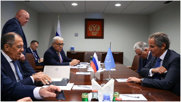 俄外交部：拉夫罗夫和格罗西讨论扎波罗热核电站安全问题