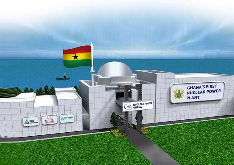 加纳选择第一座核电站的潜在地点