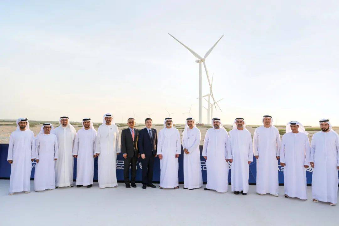 中企承建的阿联酋首个风电项目投入运营