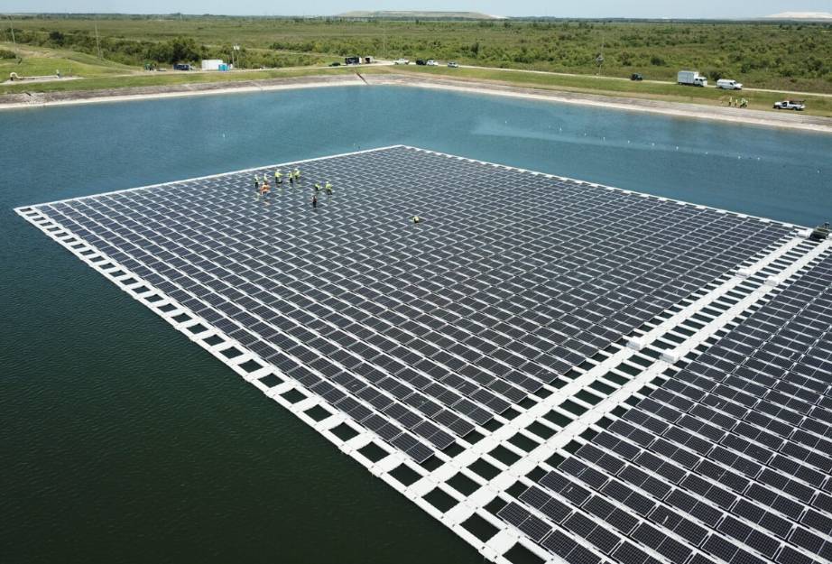 美国俄亥俄州正在建设第一个浮动太阳能发电阵列