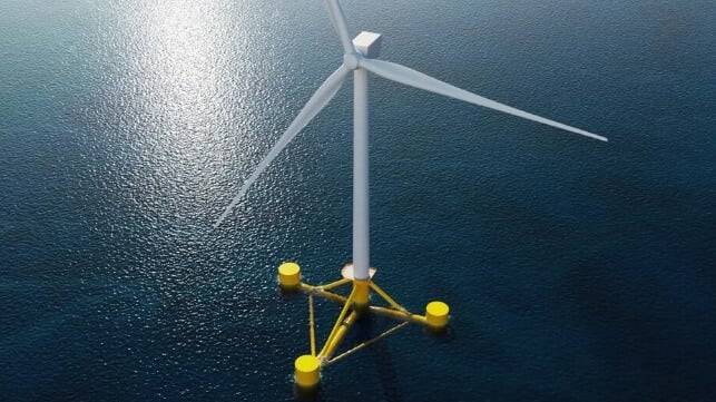 丹麦支持开发浮动式海上风力涡轮机