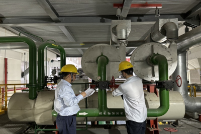 国能晋江热电公司开展轴加风机定期切换工作