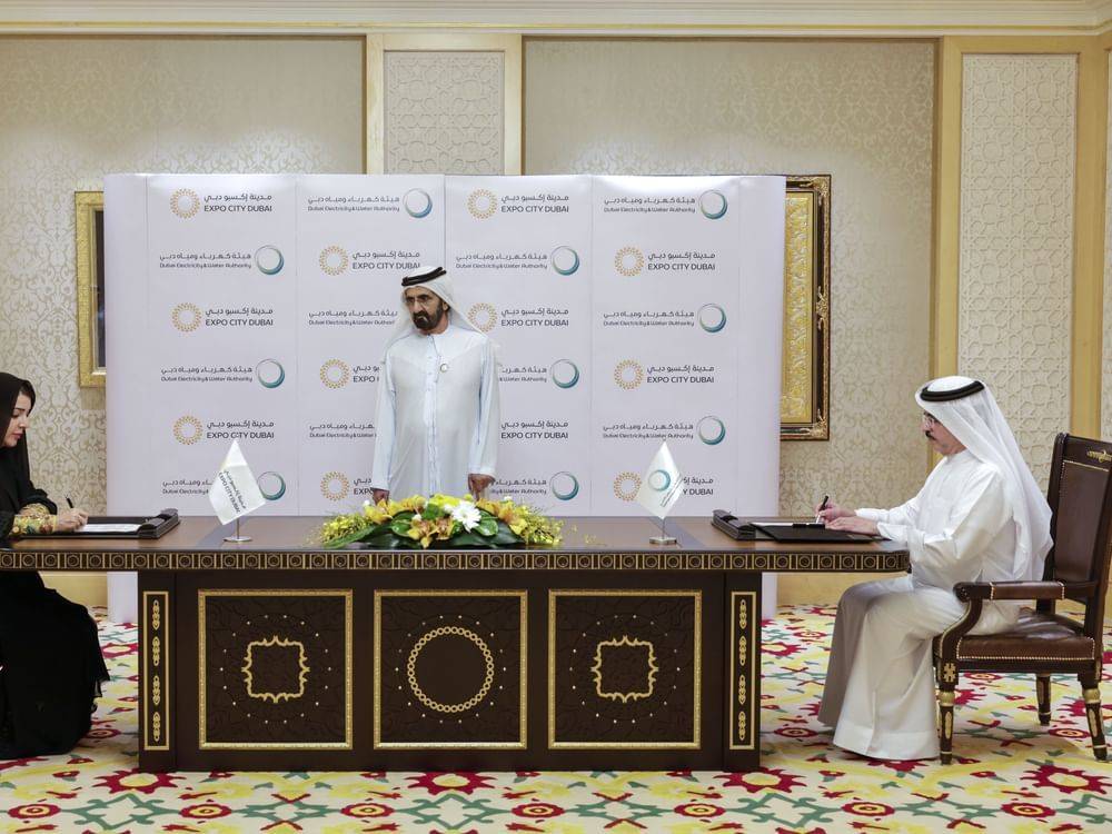 迪拜世博城与迪拜水电局签署协议，全力推进使用可再生能源