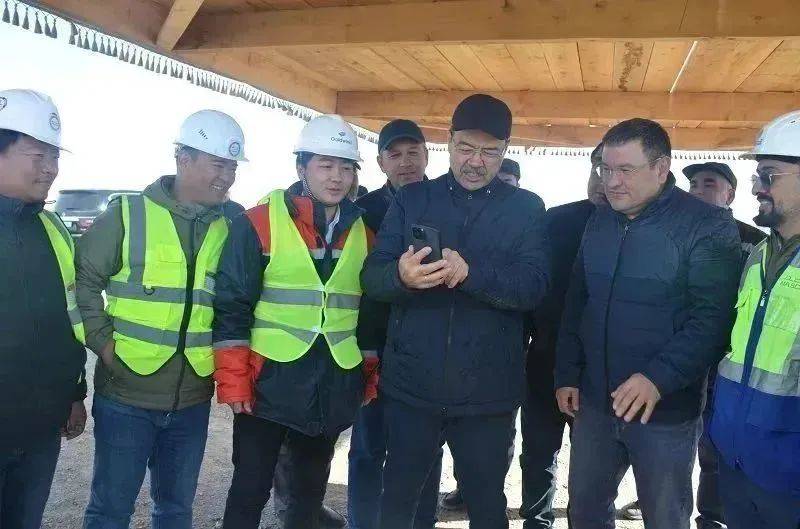 乌兹别克斯坦总理见证！该国首台风机并网发电