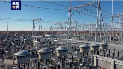 国家大型新能源基地重要电网支撑项目正式投运
