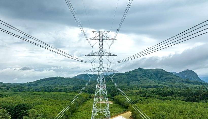 中企承建泰国输电线路项目竣工