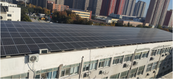 河南郑州高新区投控集团三个屋顶分布式光伏发电项目顺利送电