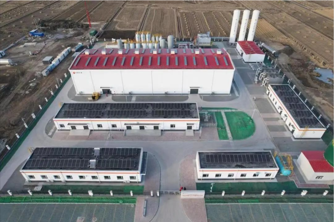 辽河油田公司第一座储碳库双229块CCUS循环注入站试运成功