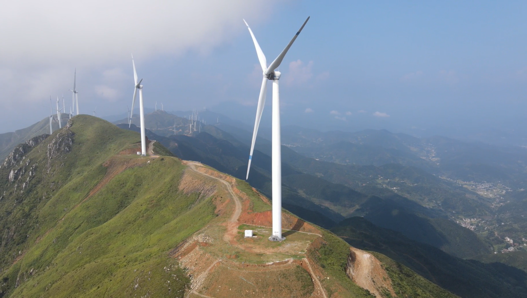 100MW！江西省第二个智慧风电项目成功并网发电