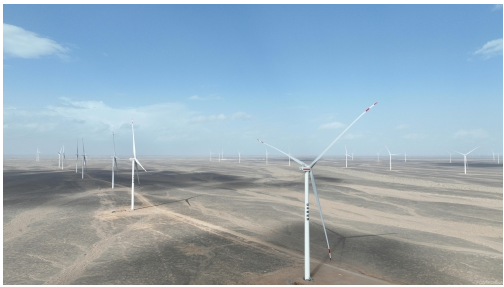 甘肃瓜州1750MW风电项目启动并网发电