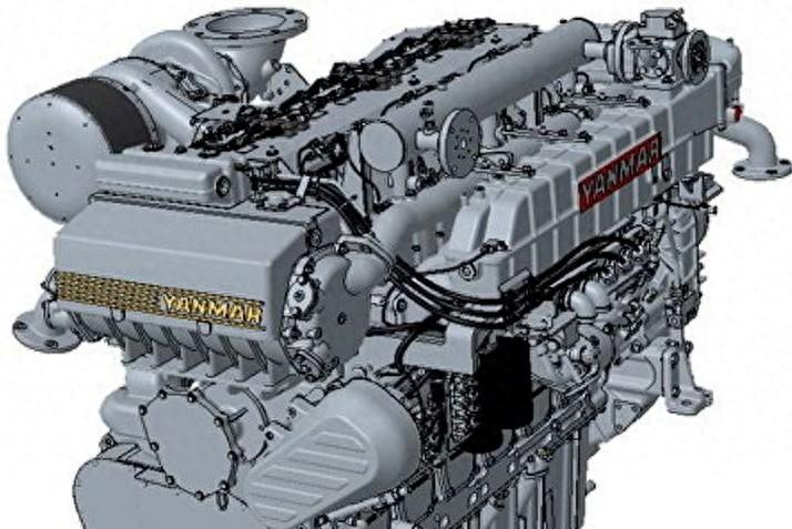 日本洋馬公司研發船用混動四沖程氫能發動機