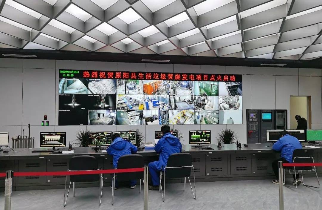 河南新乡原阳垃圾焚烧发电项目烟气净化工程通过72+24小时试运行