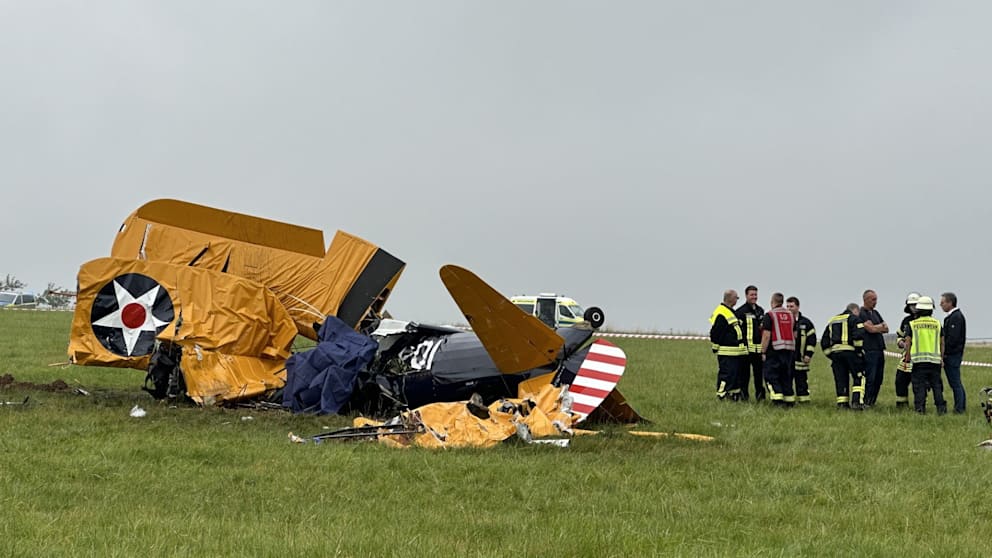 飛機撞上風機！致一人死亡