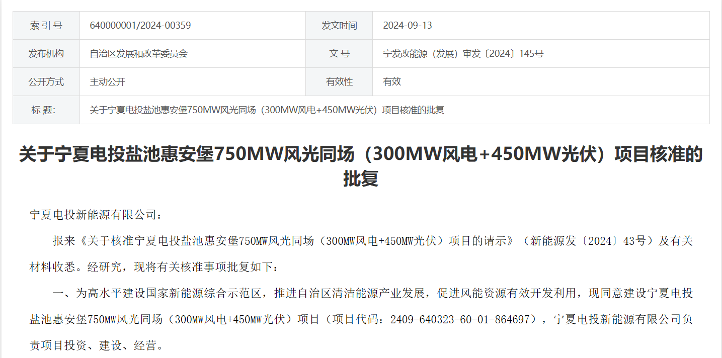 1000MW！5個風(fēng)電項目同日獲核準(zhǔn)