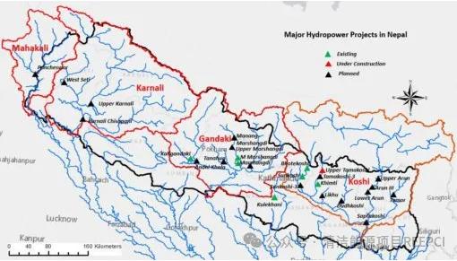 尼泊尔建设900兆瓦的Upper Karnali水电站项目