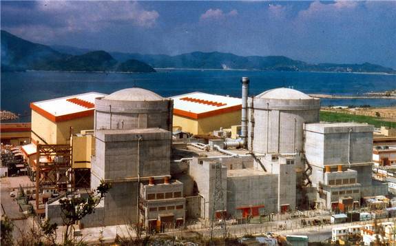 大亚湾核电站排放图片