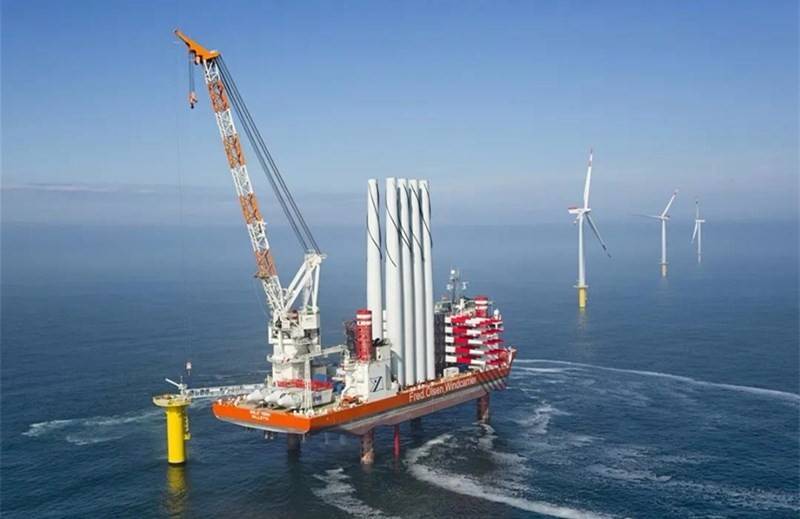预计2030年海上风电施工船的需求将是目前的4到5倍
