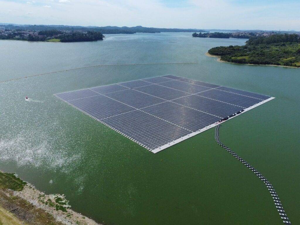 圣保罗建成7 MW浮动太阳能发电厂