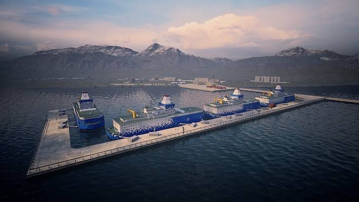 俄罗斯远东海岸浮动核电站计划
