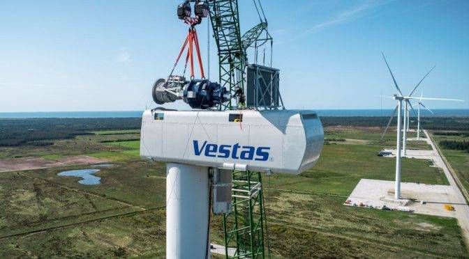 维斯塔斯获得韩国 77 兆瓦风力发电订单