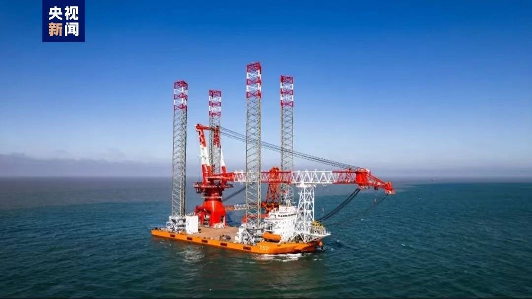又一艘“海之利器”！1600吨自升式风电平台完成试航