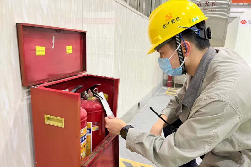 国能晋江热电公司开展消防系统隐患专项排查工作