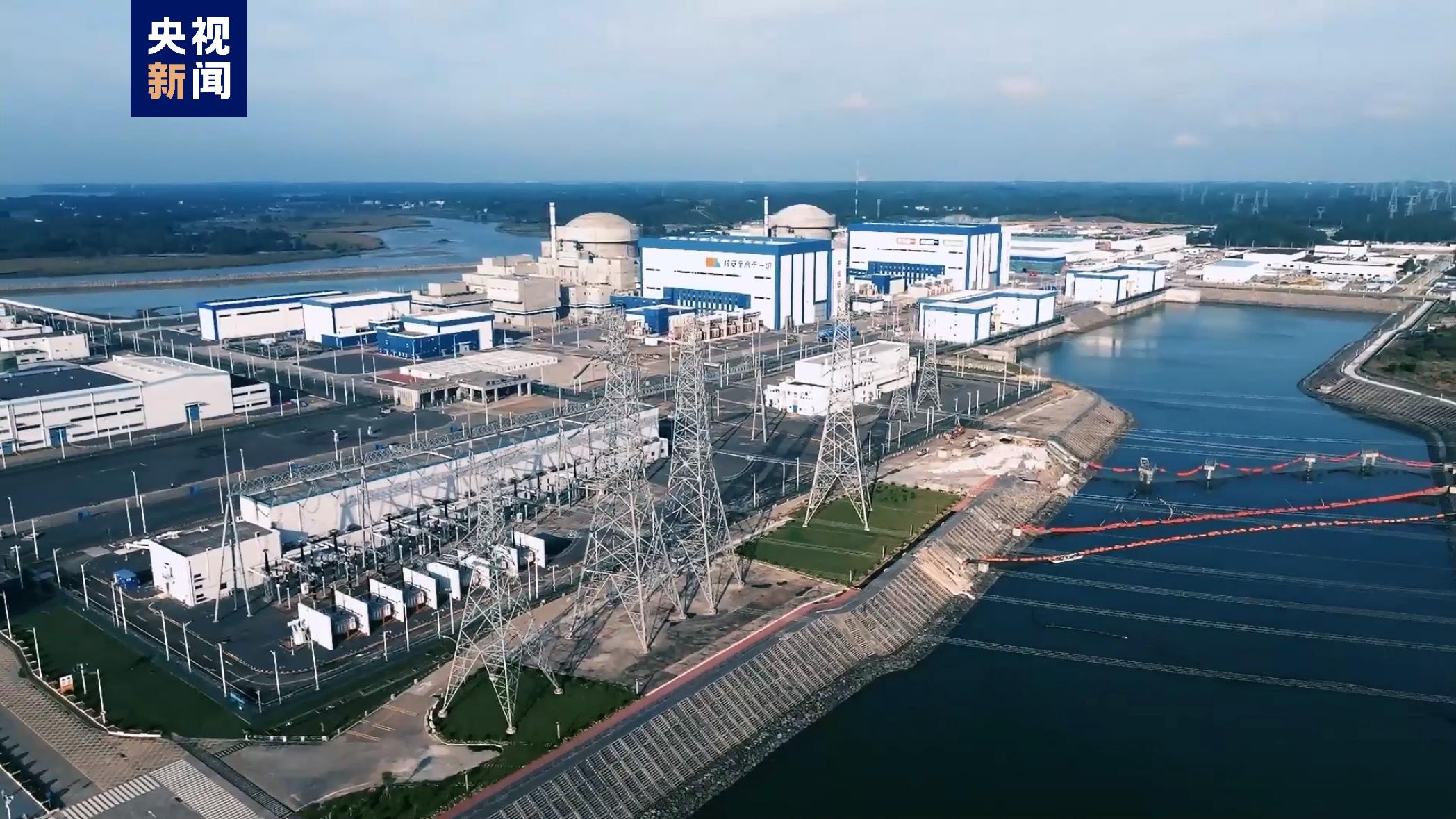 广西防城港核电站“华龙一号”4号机组今天投产发电