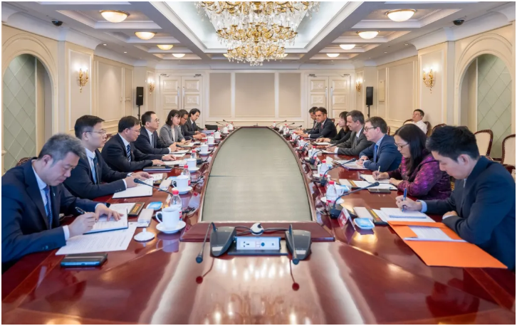中国大唐集团与法国电力集团高层会谈