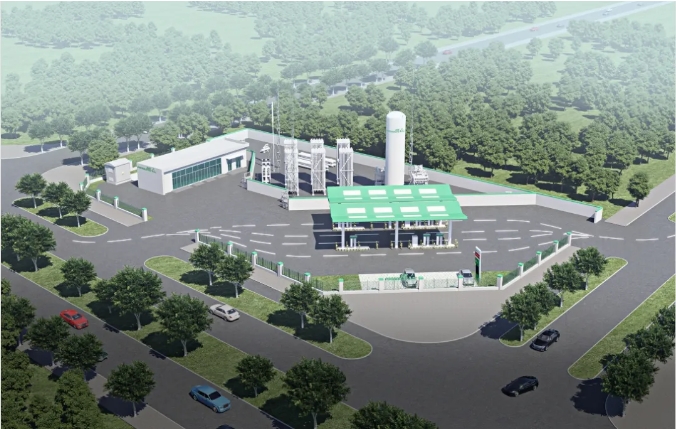 北京首座商用液氢加氢站开工