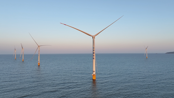 华电玉环1号海上风电项目一期工程（南区）并网成功