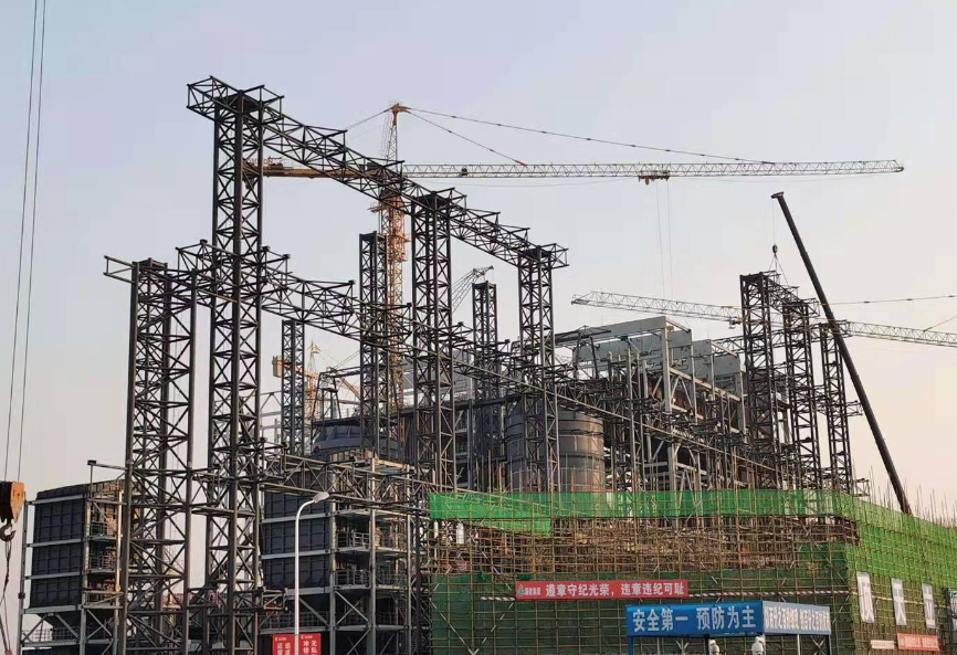甘肃西和县垃圾焚烧发电项目主厂房零米以下结构建设完成！