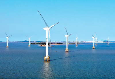 法国450MW海上风电项目已开始施工作业
