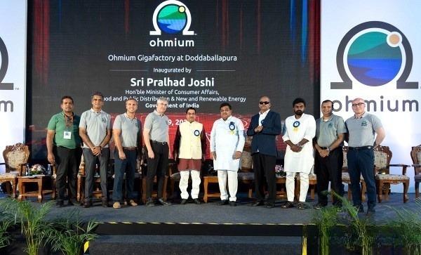 Ohmium在印度推出2GW PEM电解槽超级工厂