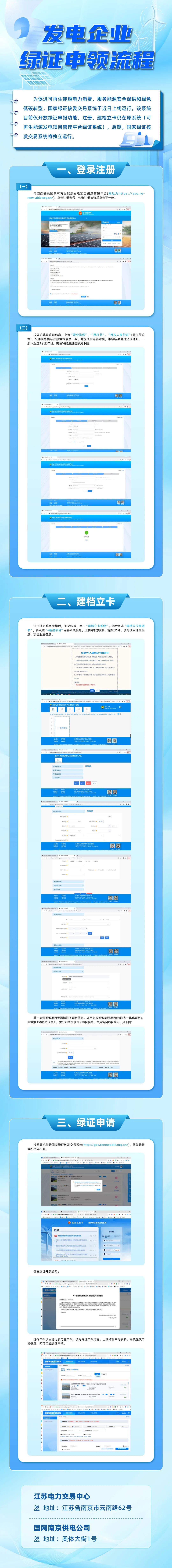 江蘇 | 發(fā)電企業(yè)綠證申領(lǐng)流程