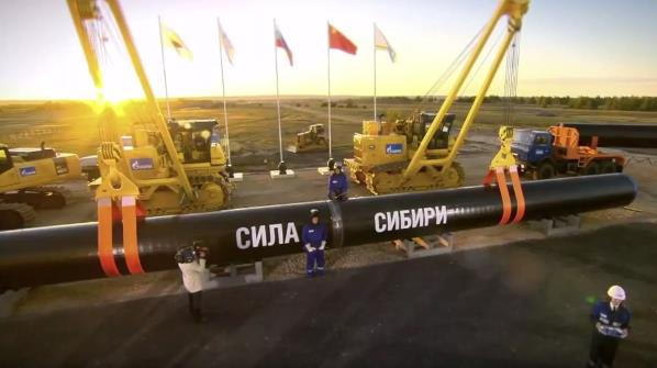 俄罗斯2025年计划将经“西伯利亚力量”管道对华天然气供应量增至380亿立方米
