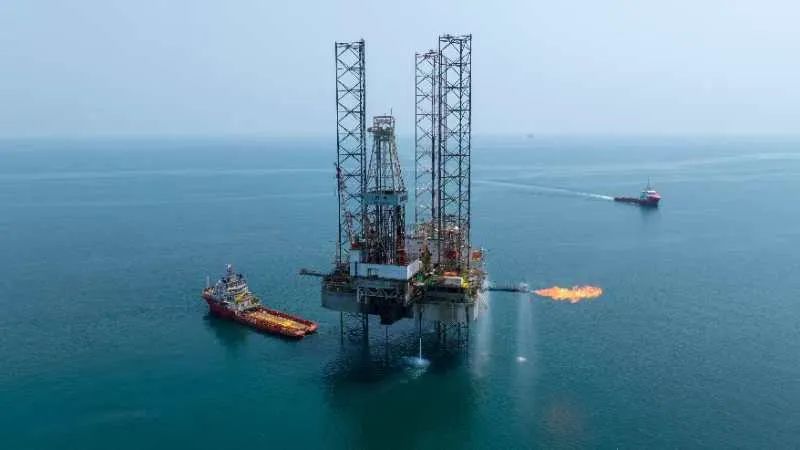 中国海油在南海北部湾盆地探获千方井