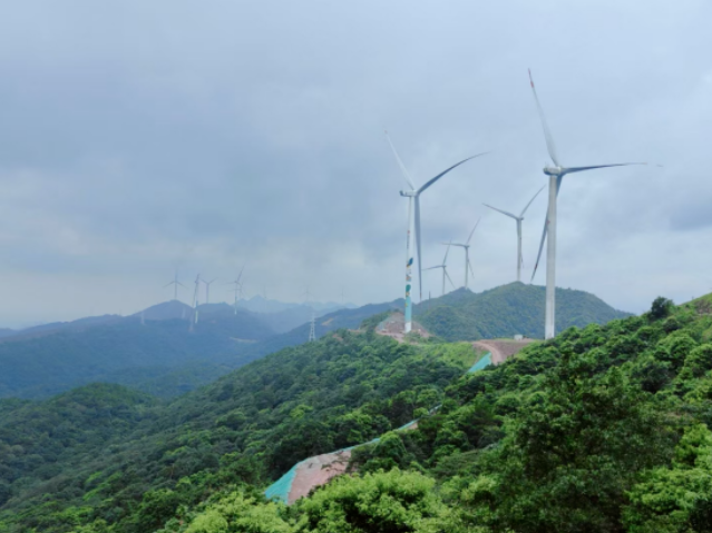 單機容量新突破！貴港白花山風電場（一期）項目全容量并網