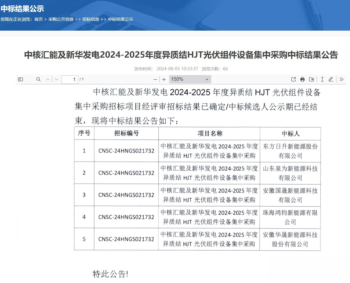 “光伏黑馬”國晟科技跑出加速度 近期狂攬央國企大單