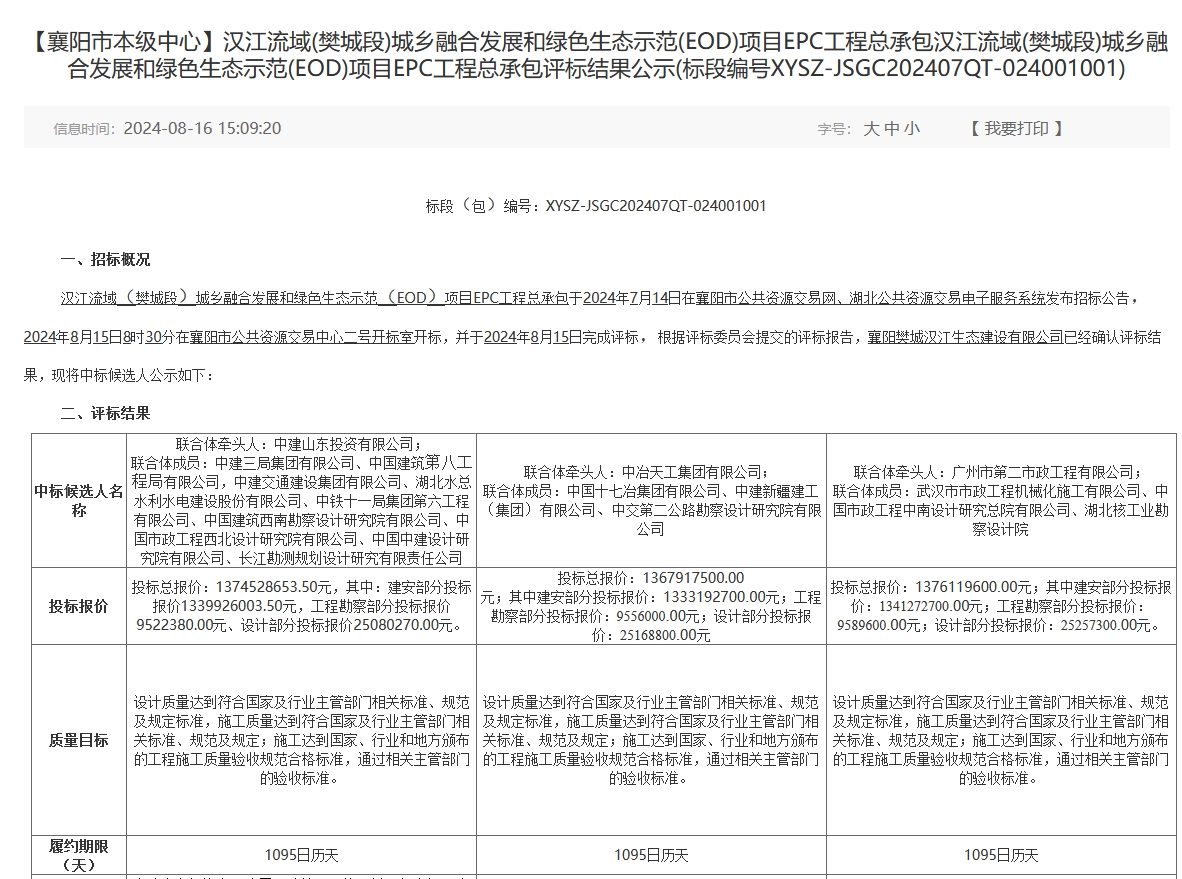 13.9億EOD項目開標