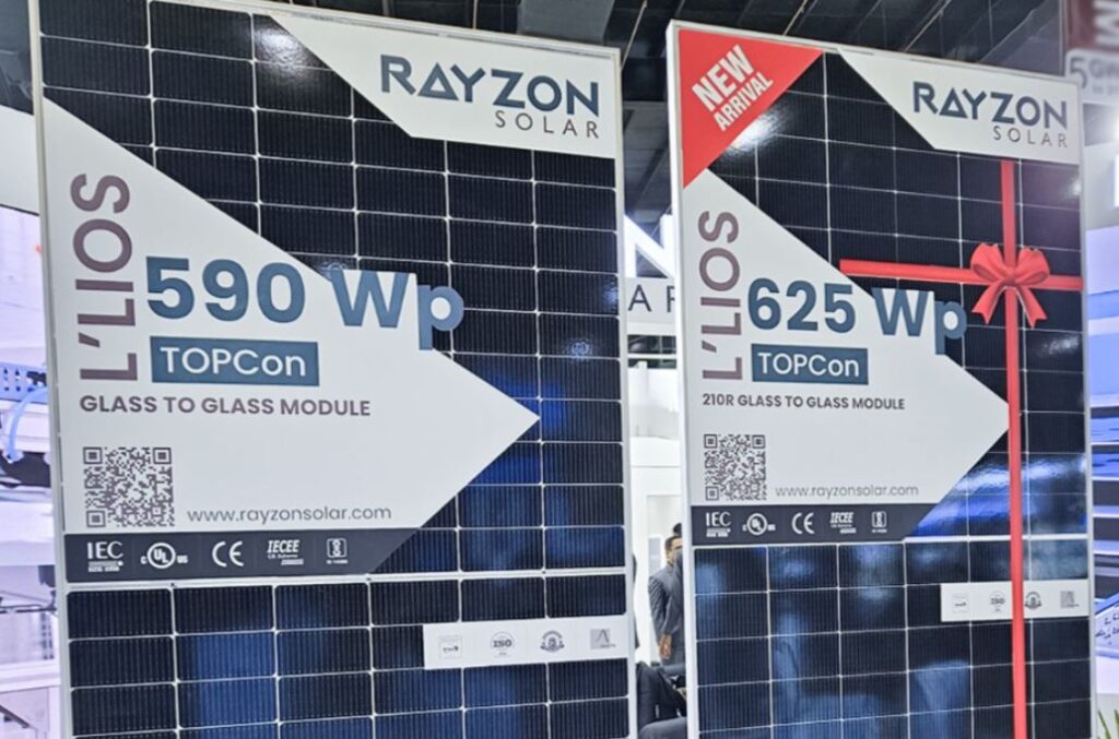 Rayzon Solar计划到2025年9月将光伏组件产能扩充至12 GW