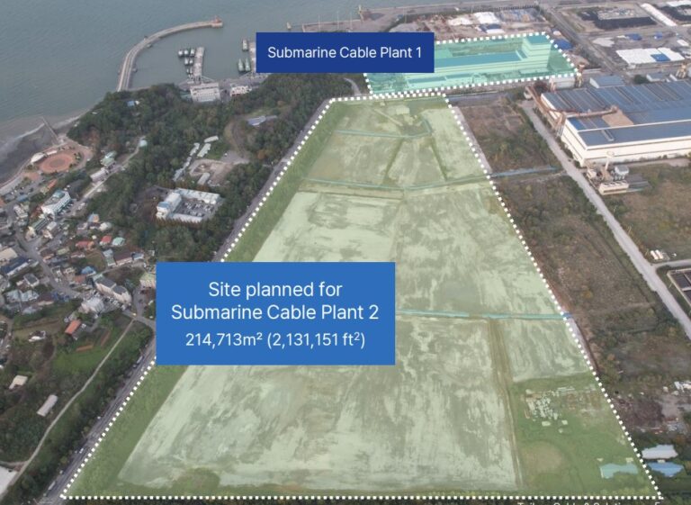 大韓電纜計(jì)劃建造第二座海底電纜制造工廠